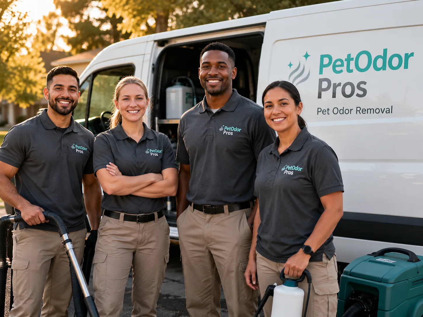Pet Odor Removal team serving New London, IA